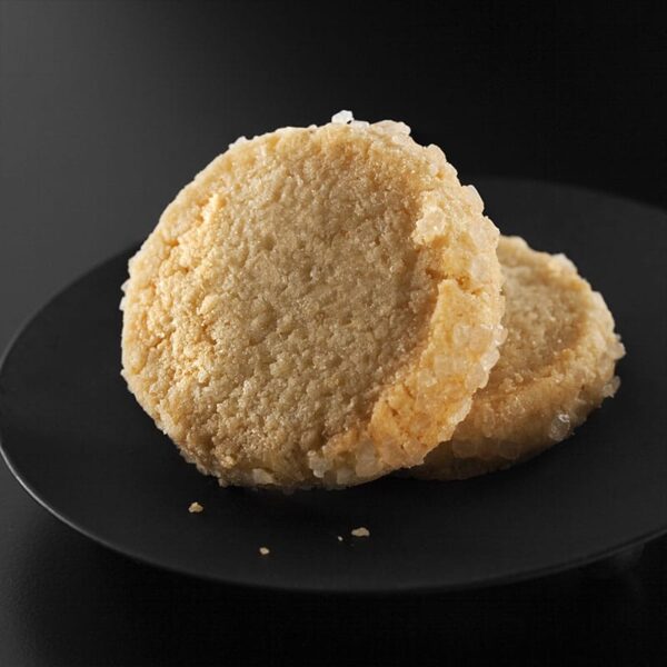 Crunchy lemon biscuit